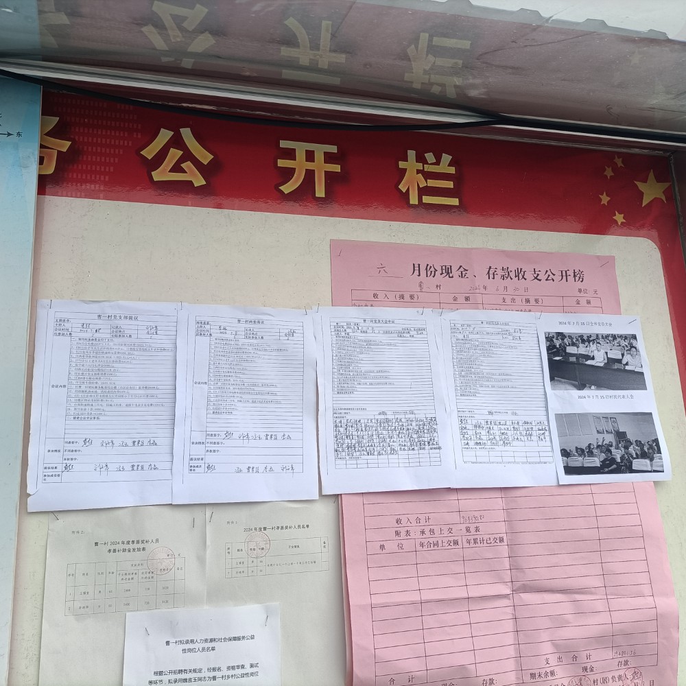 公示